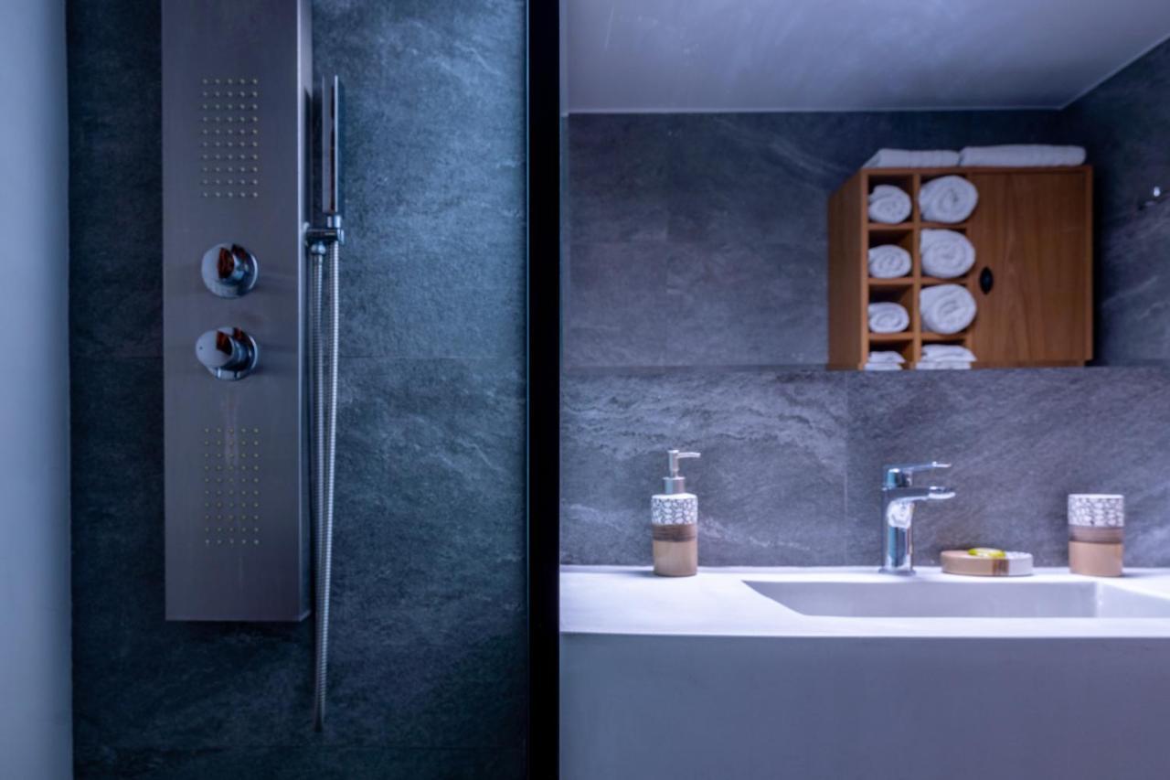 G.R Luxury Apartment Kalligoni Buitenkant foto