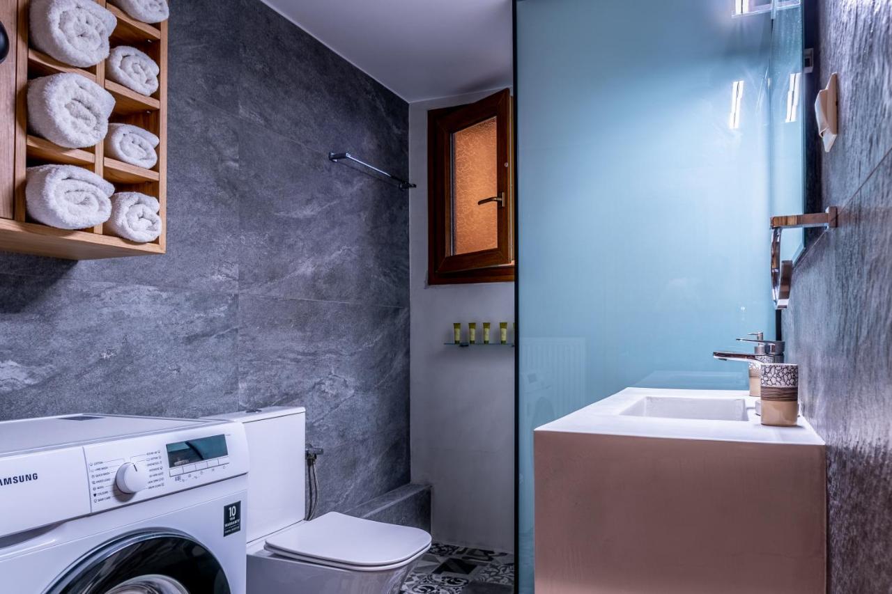 G.R Luxury Apartment Kalligoni Buitenkant foto