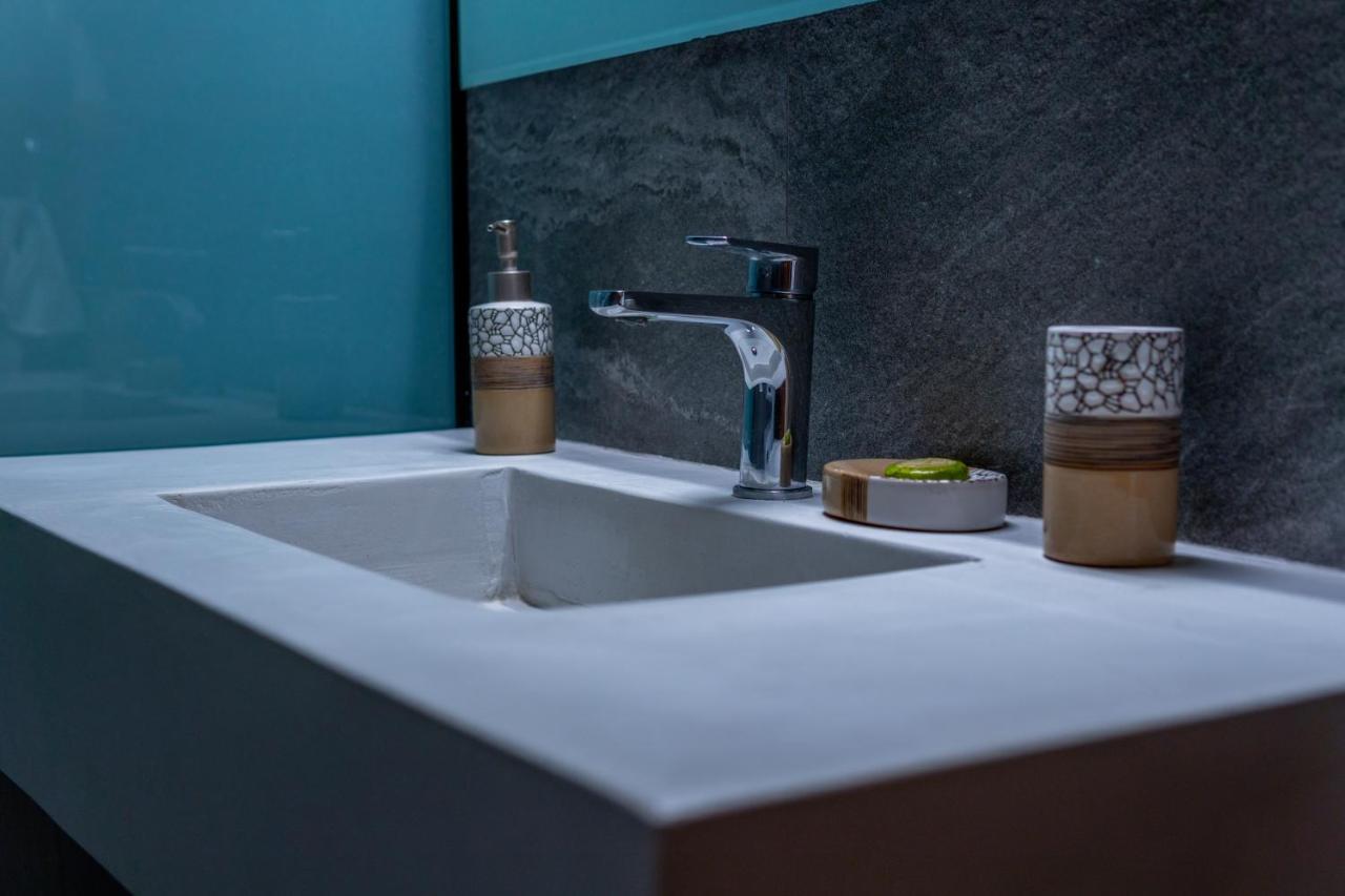 G.R Luxury Apartment Kalligoni Buitenkant foto